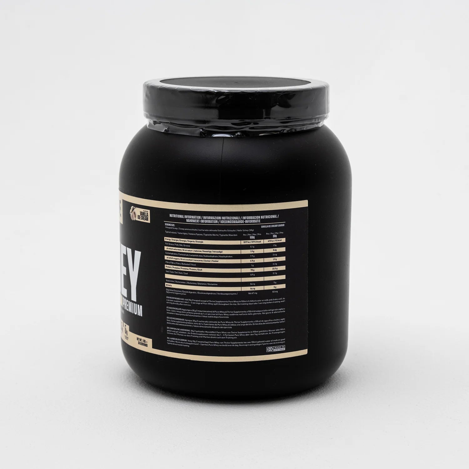 Thrive Supplements Pure Whey Protein Chocolate