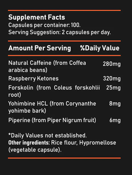 LAVA-ROX™ – Extreme Strength Fat Burner