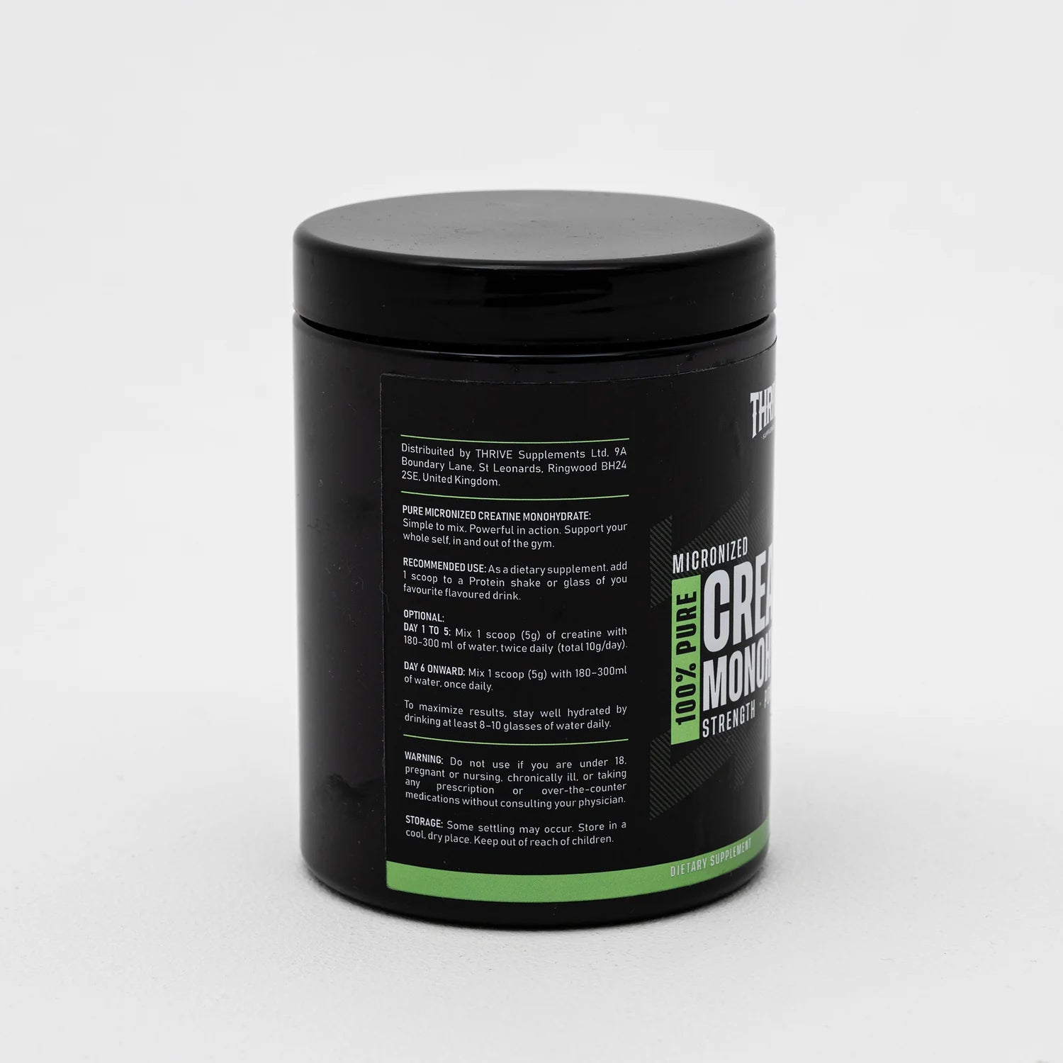 100% Pure Micronised Creatine Monohydrate
