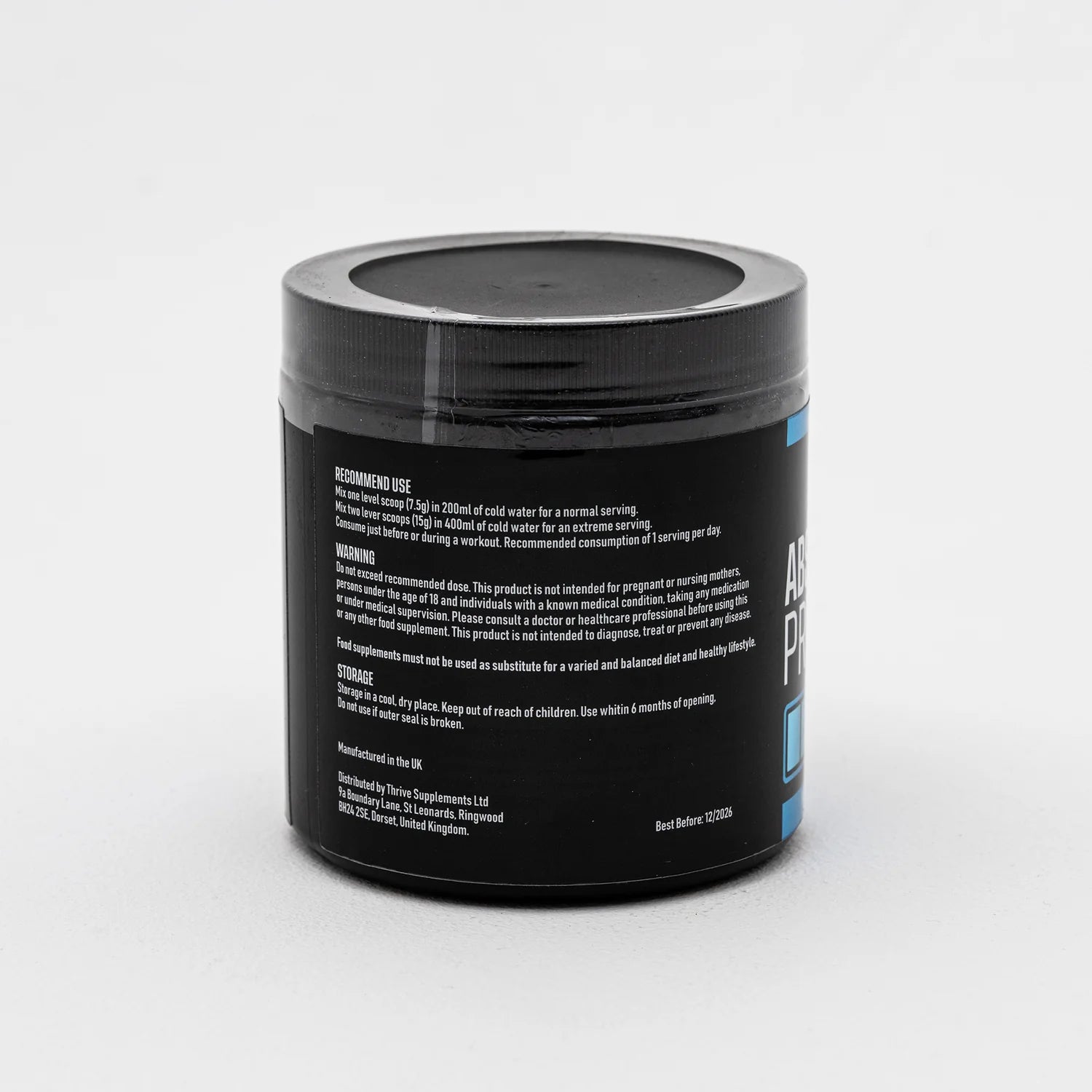 Absolute Extreme Pre-Workout - Power, Focus & Performance in Every Scoop