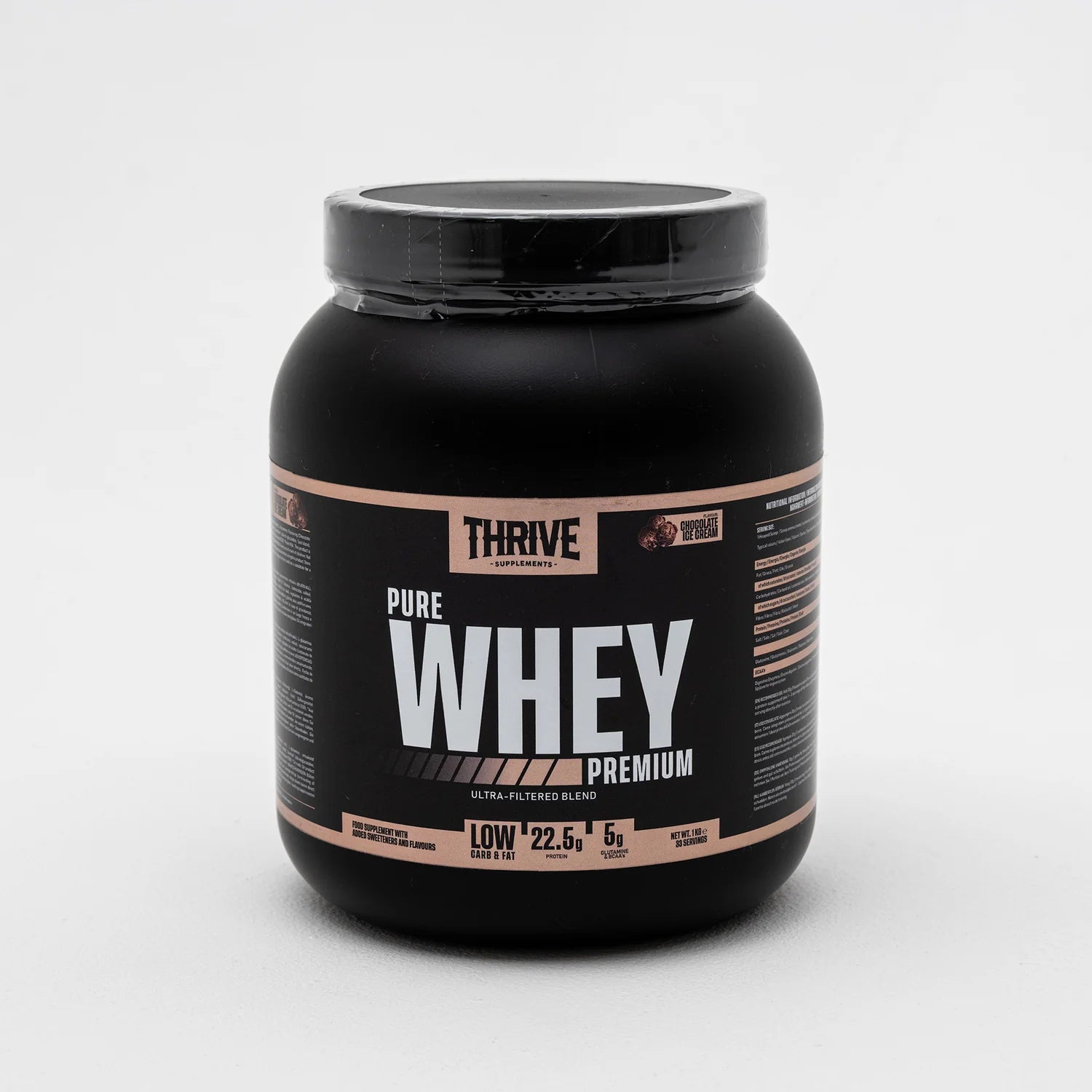 Thrive Supplements Pure Whey Protein Chocolate