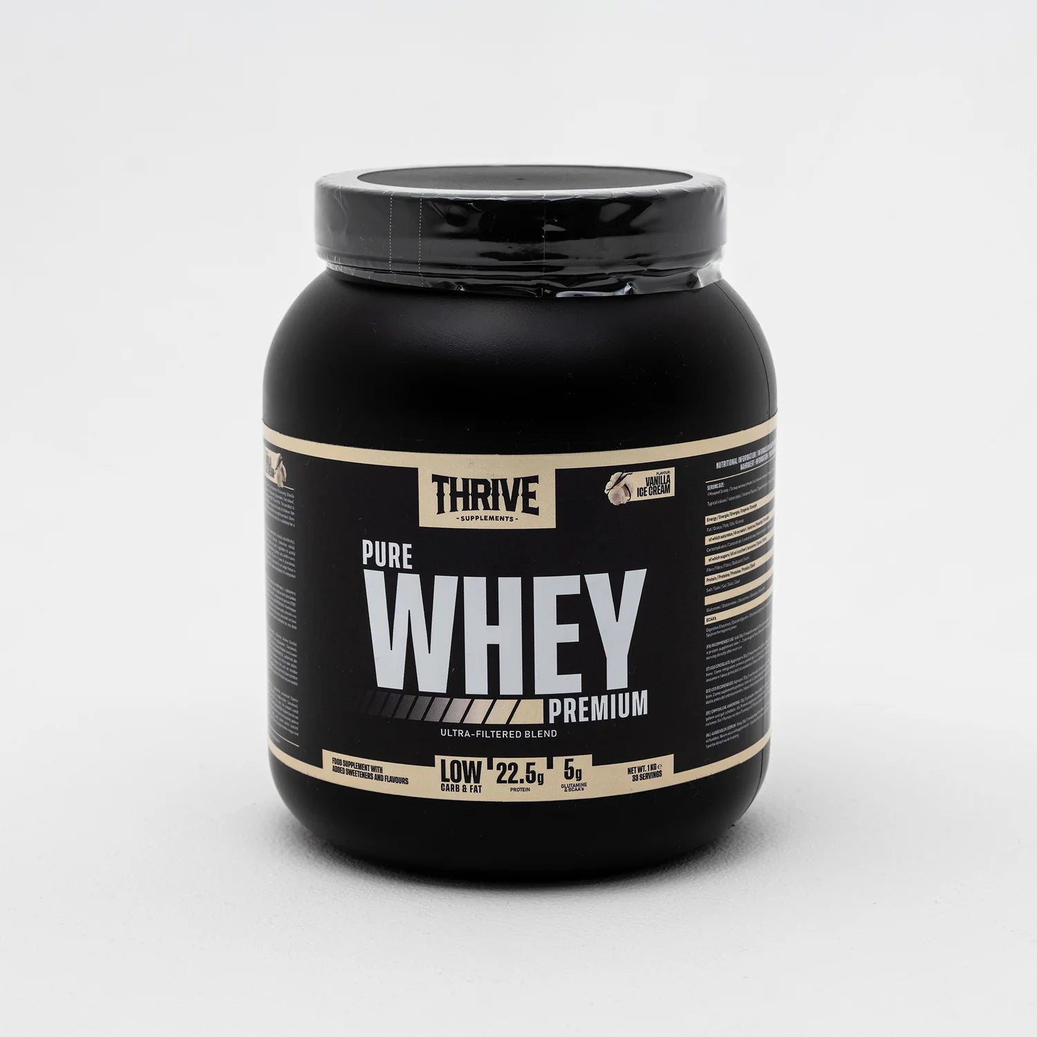 Thrive Supplements Pure Whey Protein Vanilla